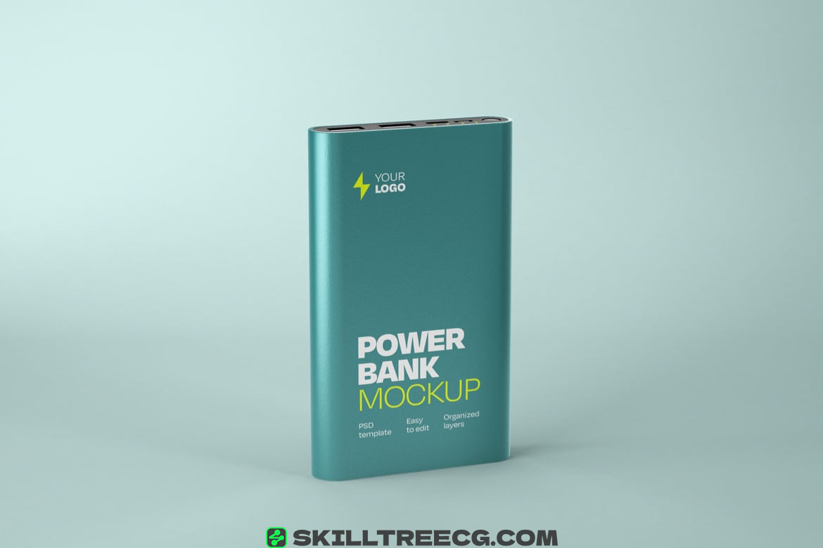 图片[5]-Glossy Power Bank Mockup Set（654399）-技能树